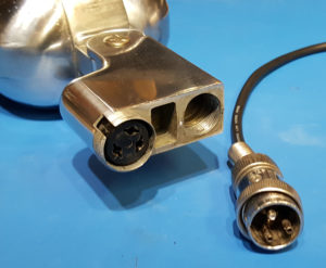 Amphenol MS-3 connectors.