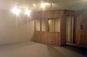 Empty studio. One last look.